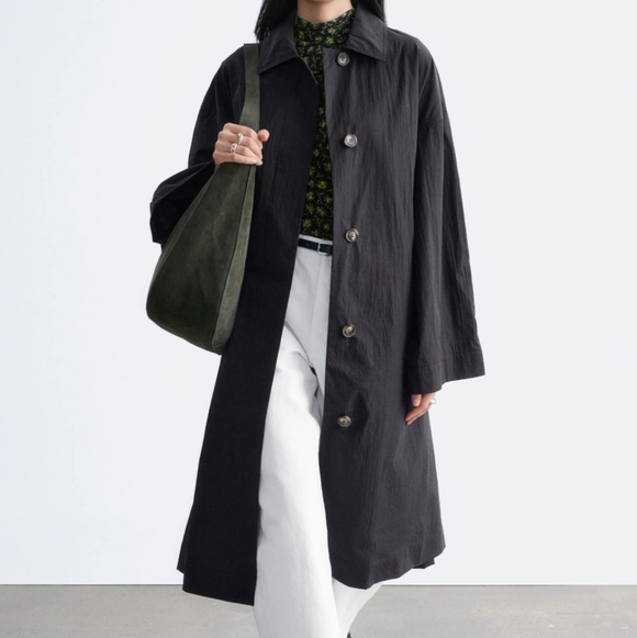 Brem Jackets & Blazers - Brem Rainwear Size 20 Women's Double Layer Black Jacket Plus Size Vinatge